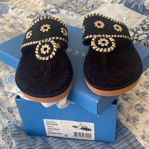 Never worn, brand new Jack Rogers slippers